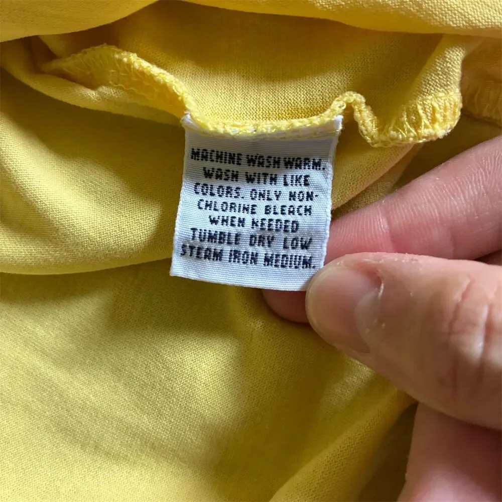 Polo Golf‎ Ralph Lauren Men's M Yellow Polo Shirt Firestone  country club Logo